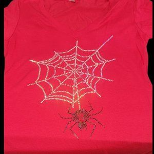NWT Womans Med Spider TShirt
